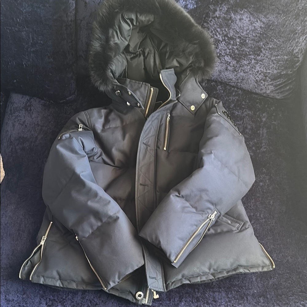 Moose Knuckles Hooded Puffer Jacket